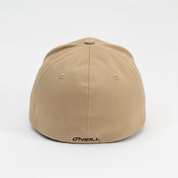 Beige cap with 'O'Neill' logo on a white background