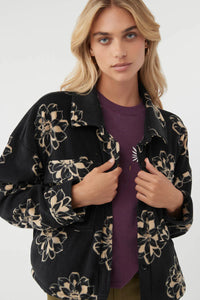 WOMENS COLLEEN CROP SUPERFLEECE JACKET