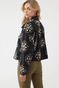 WOMENS COLLEEN CROP SUPERFLEECE JACKET