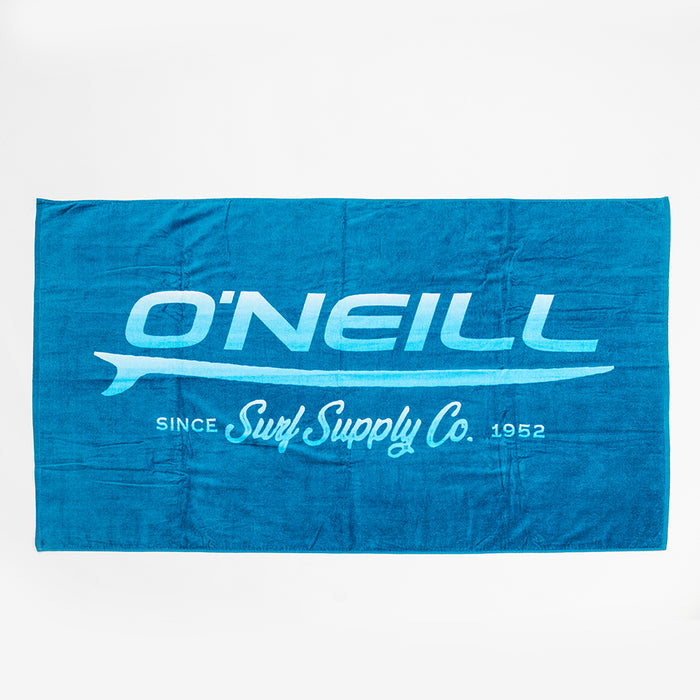 Blue Current Beach Towel